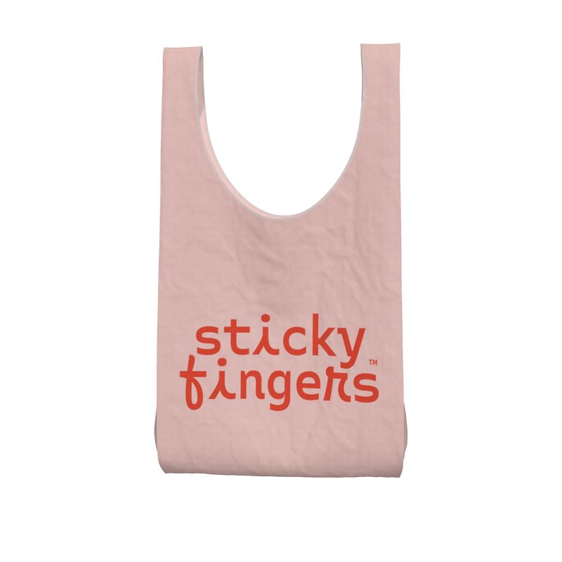 Sticky Logo Grocery Bag