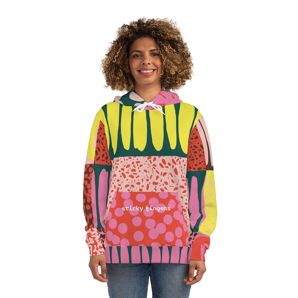 Sticky Fingers Patterns Hoodie