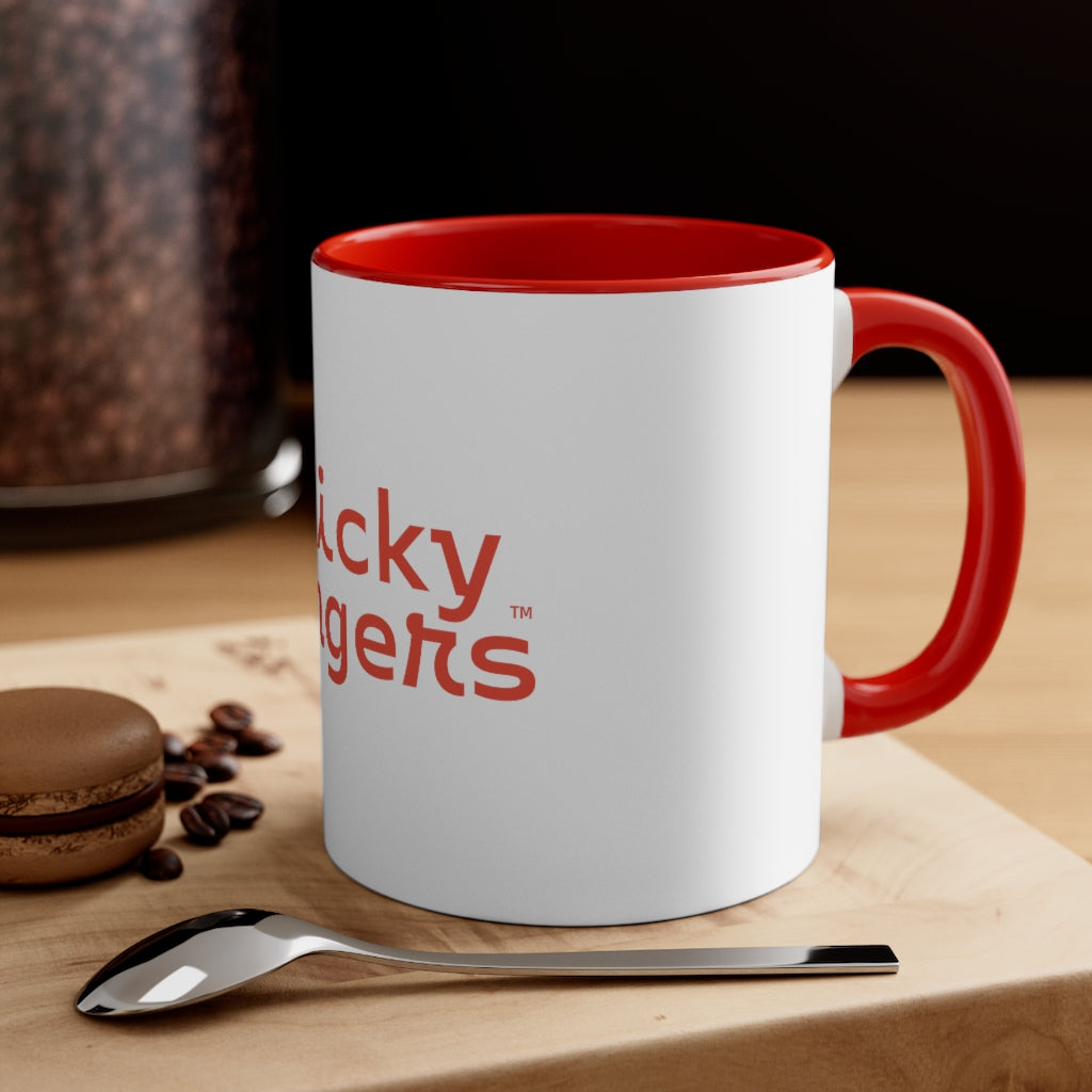 Sticky Fingers Logo Coffee Mug, 11oz